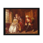 Abraham Solomon The Bashful Lover Postcard