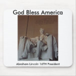 AbrahamLincolnStatue Mousepad
