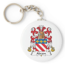 Abram Family Crest Key Chains