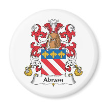 Abram Family Crest Magnet