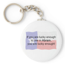Abram Lucky - Light Background Keychains