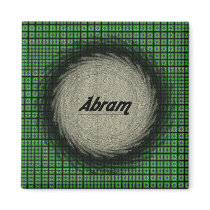 Abram Refrigerator Magnet