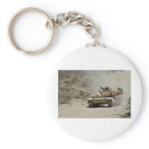 Abrams_Tank_at_the_Dona_Anna_Range Keychains
