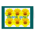 Abrstact Coreopsis, Thank you card