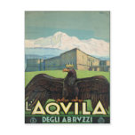 Abruzzi Italy, Vintage Italian Travel Poster Post Cards