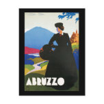 Abruzzo, Italy Vintage Travel Advertising Poster Post Cards