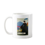 Abruzzo, Italy vintage travel poster Coffee Mugs