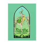 Absinthe Art Nouveau Post Card