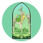 Absinthe Art Nouveau stickers
