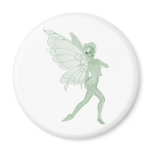 Absinthe Art Signature Green Fairy 10 Fridge Magnet