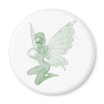 Absinthe Art Signature Green Fairy 13B Magnets
