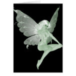 Absinthe Art Signature Green Fairy 1A Greeting Card