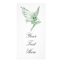Absinthe Art Signature Green Fairy 1B Custom Photo Card