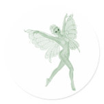 Absinthe Art Signature Green Fairy 3A Stickers
