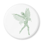 Absinthe Art Signature Green Fairy 3B magnets
