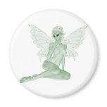 Absinthe Art Signature Green Fairy 5A Fridge Magnet