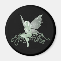 Absinthe Art Signature Green Fairy - Absinthe Fridge Magnet