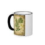 Absinthe Botanical Collage Mugs