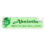 Absinthe Bumper Stickers