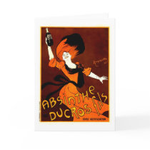 Absinthe Ducros Fils Greeting Cards