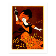 Absinthe Ducros Fils Postcard