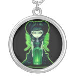 Absinthe Fairy NECKLACE gothic fantasy pendant
