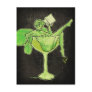 Absinthe Girl In Glass (no text) Postcards