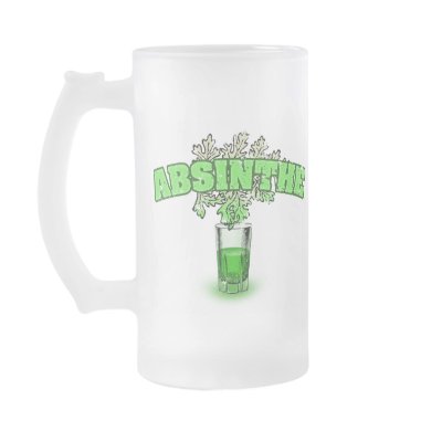 Absinthe Glass Coffee Mugs by Drinking_Shirts