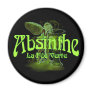 Absinthe La Fee Verte Fairy With Glass Refrigerator Magnet
