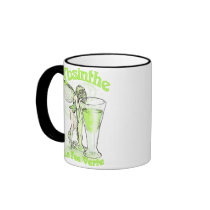 Absinthe La Fee Verte Fairy With Glass Mug