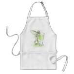 Absinthe La Fee Verte Fairy With Glass (no text) aprons