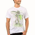 Absinthe La Fee Verte Fairy With Glass (no text) t-shirts