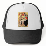 Absinthe Leon Vintage Wine Drink Ad Art Mesh Hats