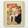 Absinthe Leon Vintage Wine Drink Ad Art Mouse Pads
