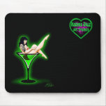 Absinthe Pin-Up Mouse pad