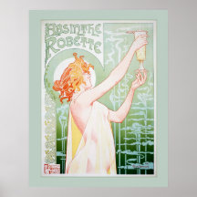 Absinthe Robette (Mint) Posters