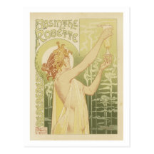 Absinthe Robette Post Cards
