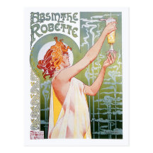 Absinthe Robette Postcard