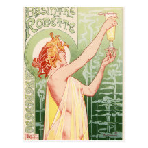 Absinthe Robette Postcards