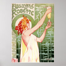 absinthe robette posters