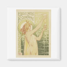 Absinthe Robette Refrigerator Magnets