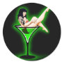 Absinthe Round Sticker