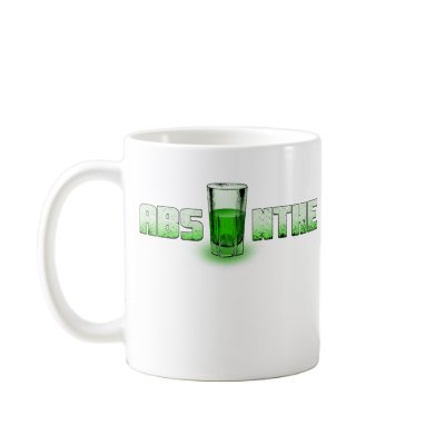 Absinthe Shot Glass Mug by Drinking_Shirts