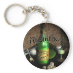 Absinthe Tray Still Life Key Chains