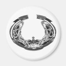 Absolute Time Fridge Magnet
