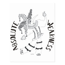 Absolute Weakness Postcard