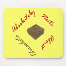 Absolutely Nuts About Chocolate Mouse Mats