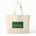 Abstinence Ave bags