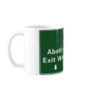 Abstinence Ave. mugs