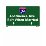Abstinence Ave. t-shirts